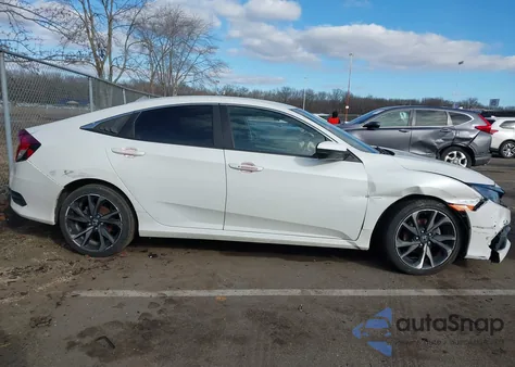 2021 Honda Civic Sport z USA, uszkodzony, nr VIN 2HGFC2F8XMH512491